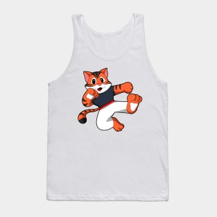 Tiger at Martial art Karate Tank Top